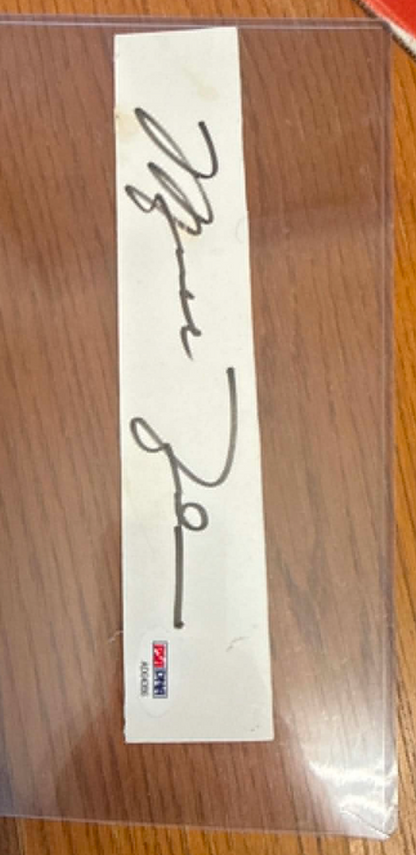 Michael Jordan Signed Cut PSA DNA LOA