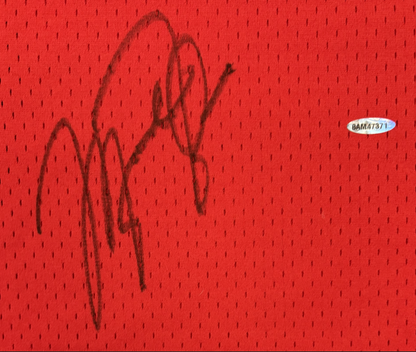 Michael Jordan Signed Mitchell & Ness 1984-85 Bulls Rookie Year Jersey w/ Large Autograph! (Upper Deck/UDA COA)