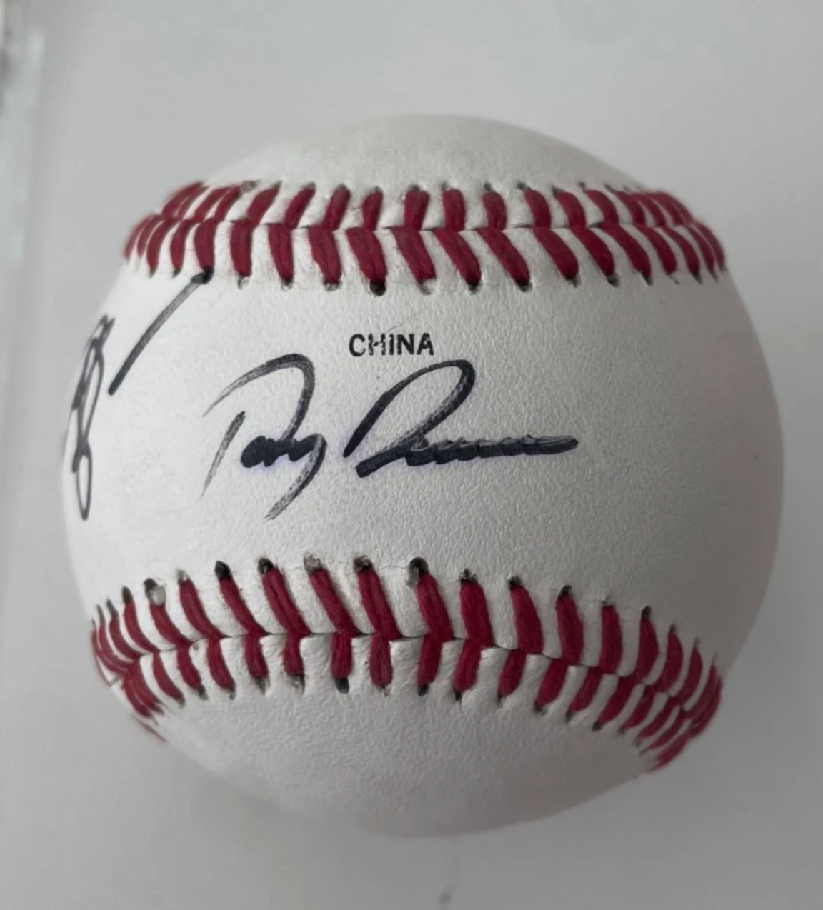 Michael Jordan HOF Autograph Auto Baseball JSA LOA Terry Francona and Atlee Hammaker