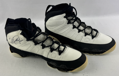 Michael Jordan Autographed Nike #23 Basketball Shoes w/ GOAT Authentics LOA