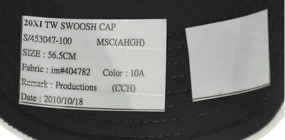 Tiger Woods Signed, Inscribed Pre-Production NikeBall TW 20IX Golf Cap - Beckett LOA