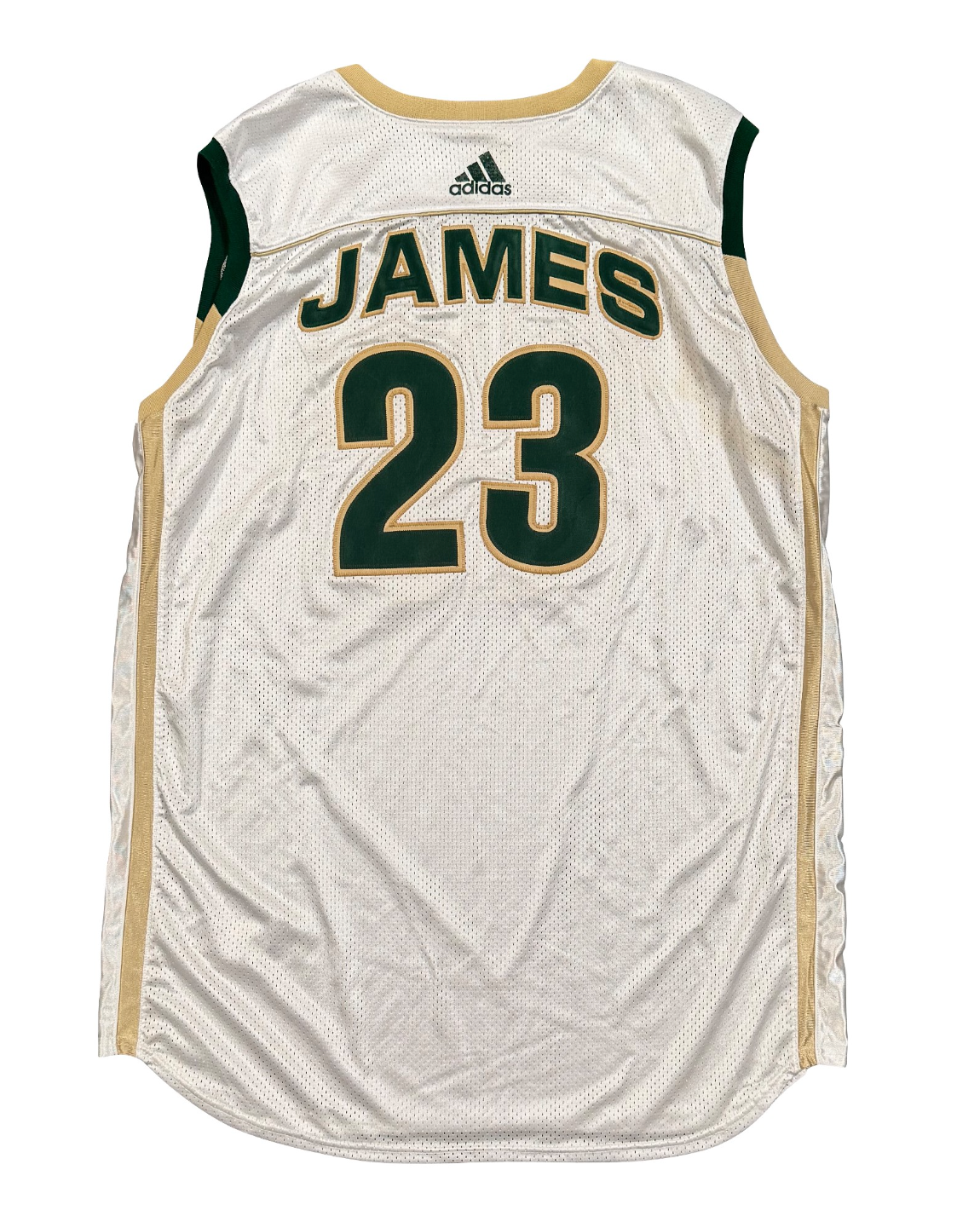 2003 LeBron James St. Vincent–St. Mary High School Game-Issued Pangos Classic Jersey