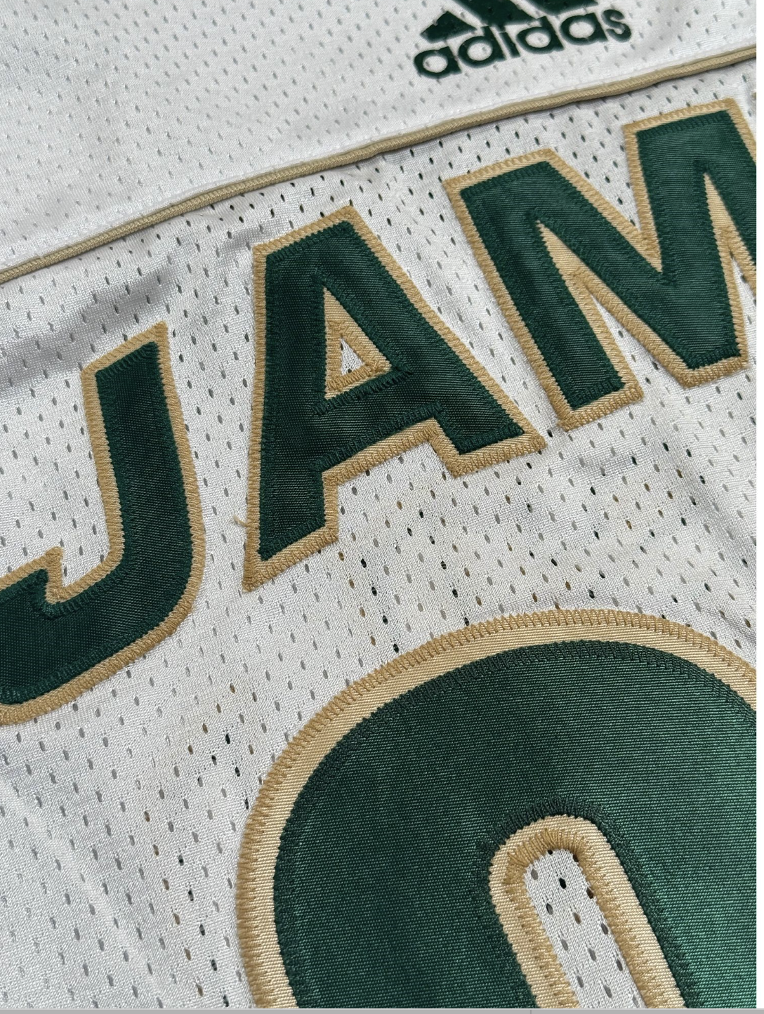 2003 LeBron James St. Vincent–St. Mary High School Game-Issued Pangos Classic Jersey