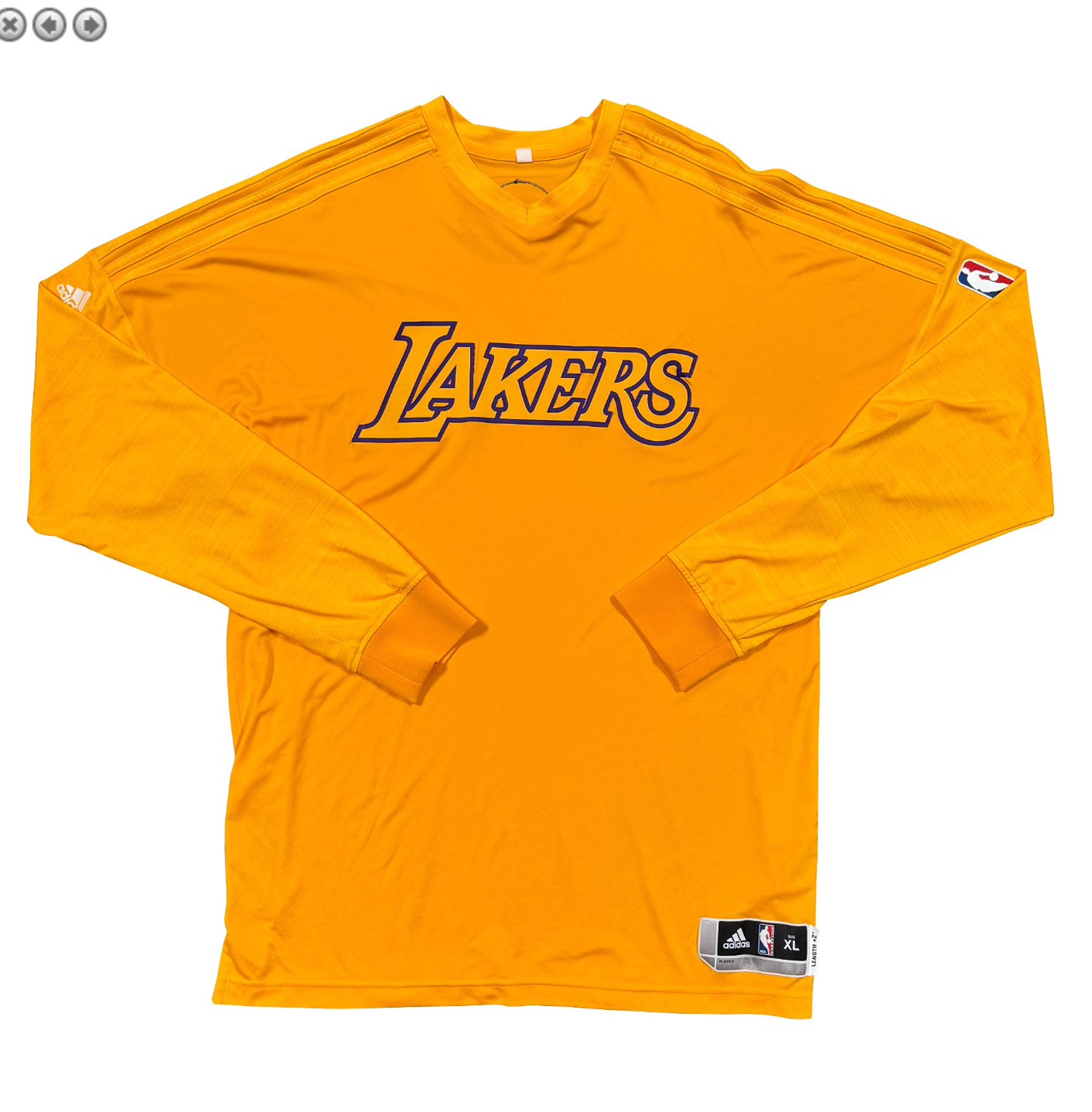 2015-16 Kobe Bryant LA Lakers Warmup Top (Final Season)