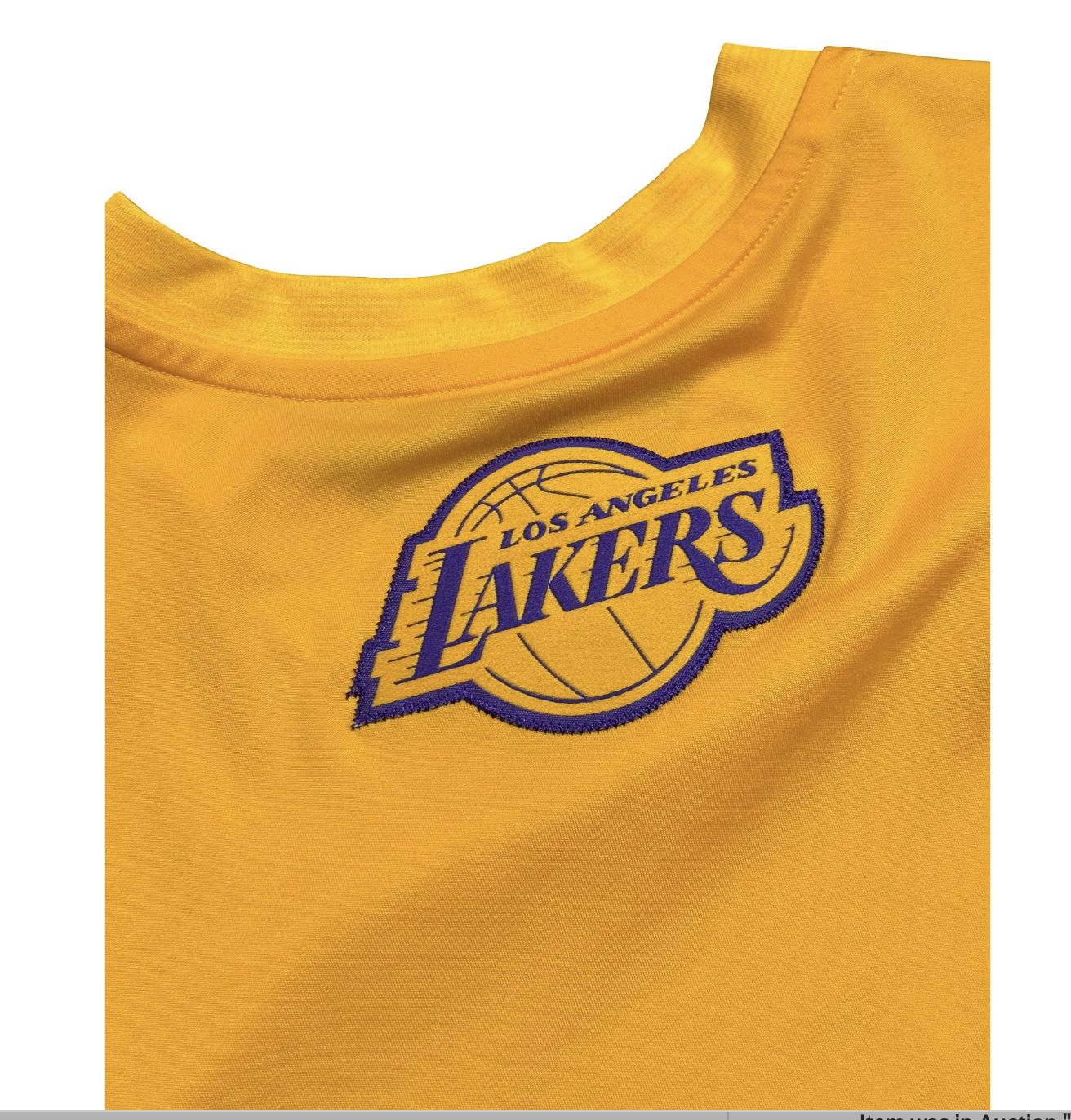 2015-16 Kobe Bryant LA Lakers Warmup Top (Final Season)