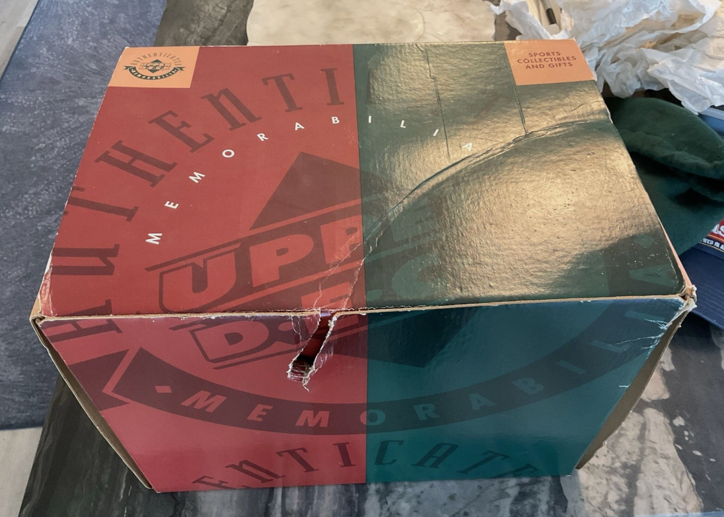 Have one to sell? Sell one like this Sell something else  Share MICHAEL JORDAN Signed WILSON JET Basketball UDA bag Upper Deck
