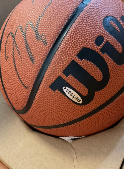 Have one to sell? Sell one like this Sell something else  Share MICHAEL JORDAN Signed WILSON JET Basketball UDA bag Upper Deck