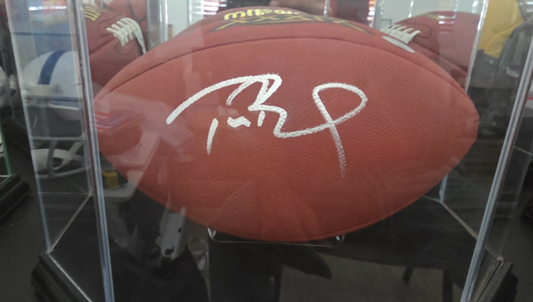 Tom Brady Signed Footbal