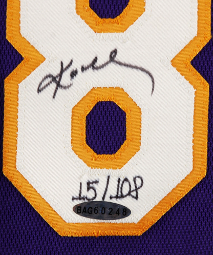Kobe Bryant Signed Jersey Uniform w/ Shorts Authentic Lakers NBA Finals Patch – UDA LE /108 and JSA LOA Authentic Pro Cut