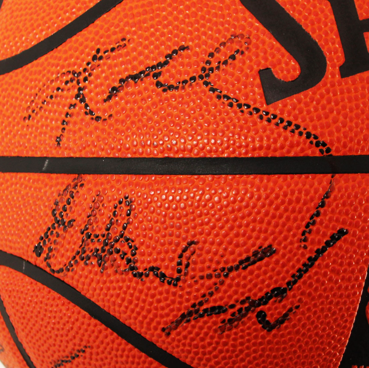 2002 NBA All Star Team-Signed Basketball Jordan, Kobe, Duncan COA JSA Full Letter