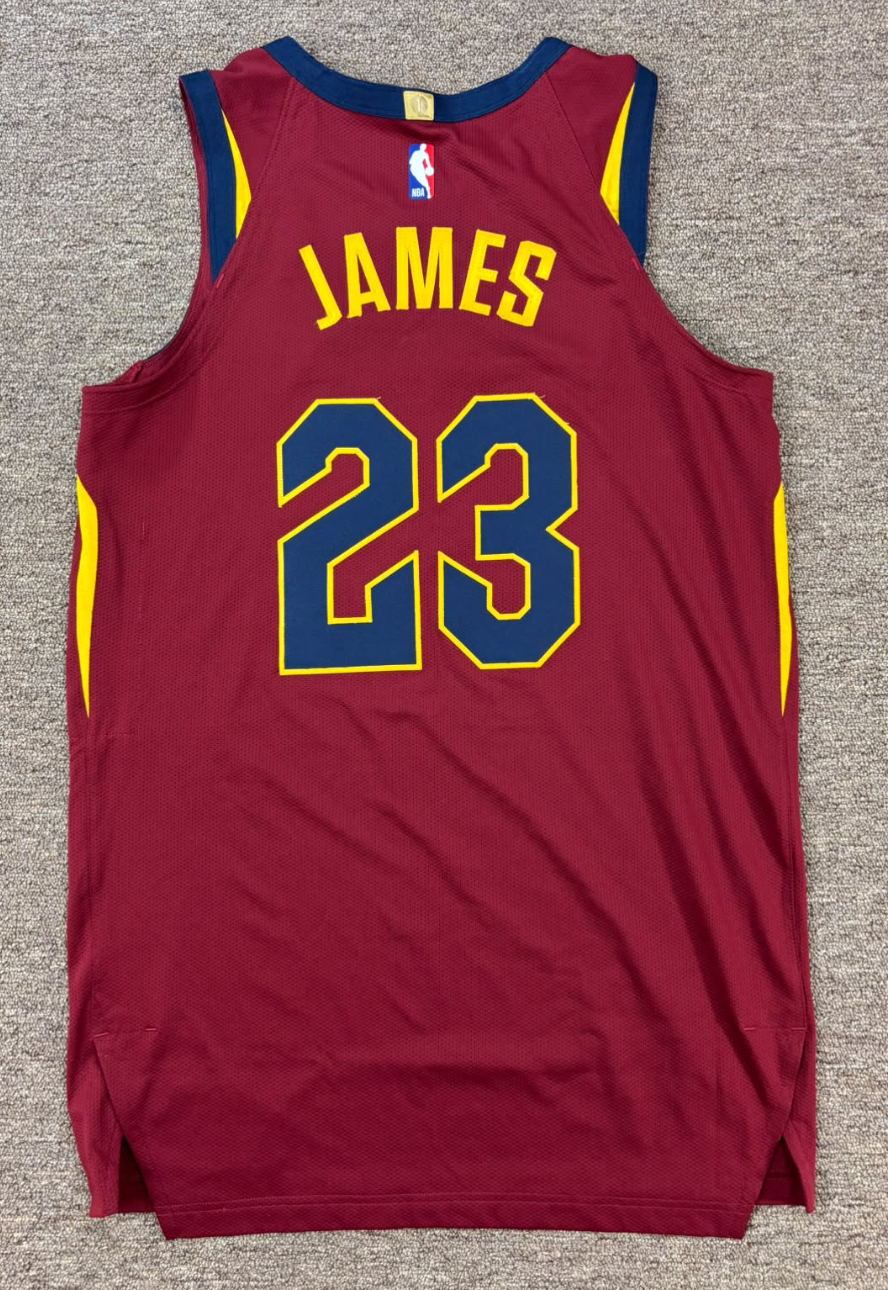 3 Lebron Game Issued Jerseys