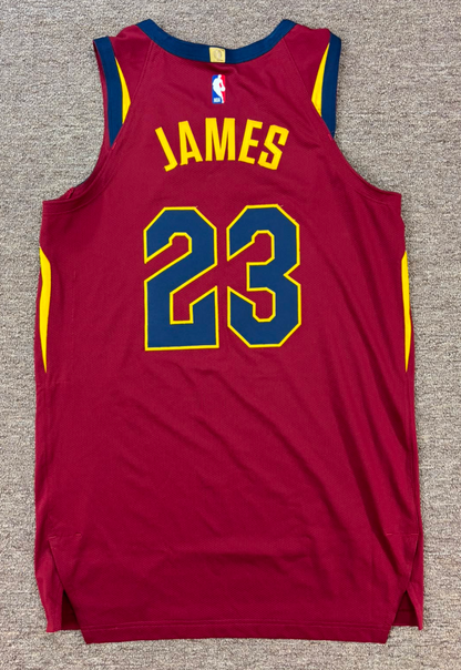 3 Lebron Game Issued Jerseys