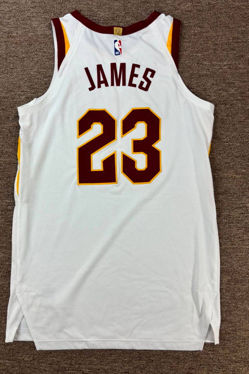 3 Lebron Game Issued Jerseys