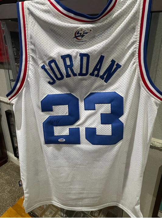 Michael Jordan Signed Jersey w/PSA DNA Jordan's last NBA All Star Game! 2003