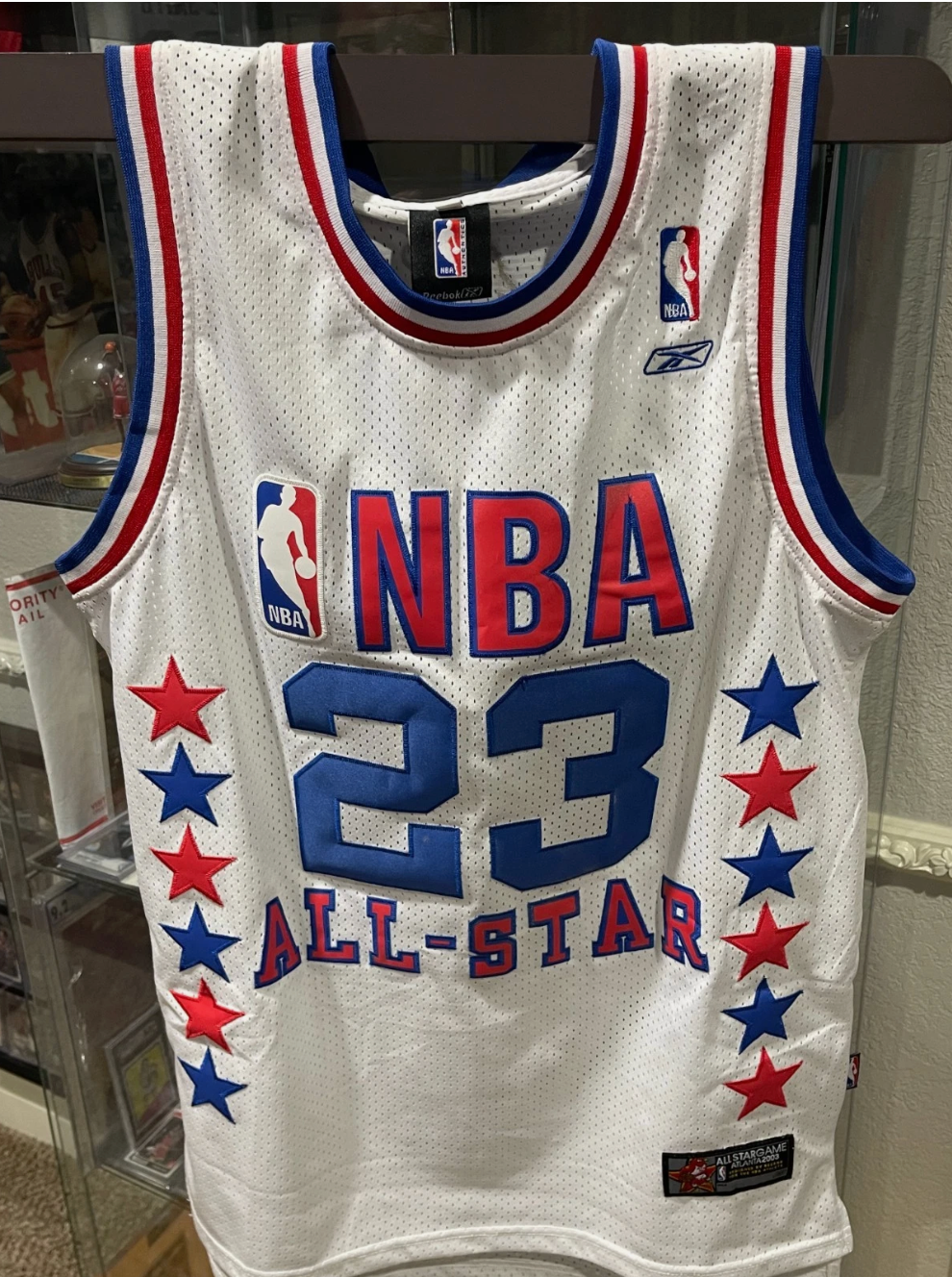 Michael Jordan Signed Jersey w/PSA DNA Jordan's last NBA All Star Game! 2003