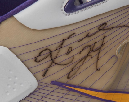 Kobe Bryant Dual Signed Promo Shoes (Promos Made for Kobe) JSA