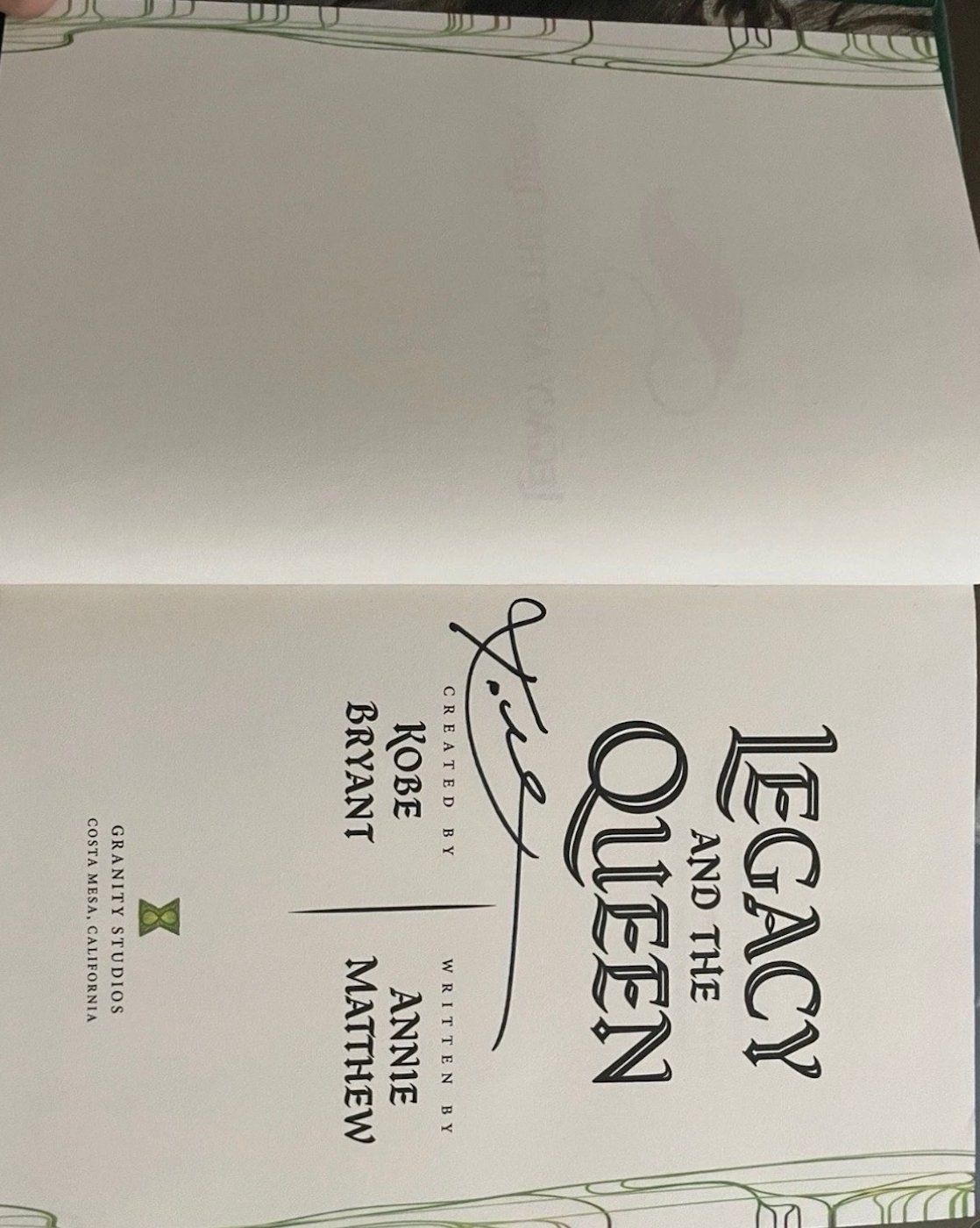 Kobe Bryant Signed Book Beckett Quick Opinion