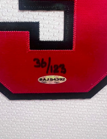 Michael Jordan Signed Jersey Inscribed 2009 HOF LE /123 Custom Framed UDA