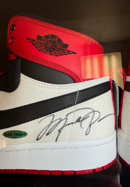 Michael Jordan Signed Air Jordan 1 "AIKO" UDA