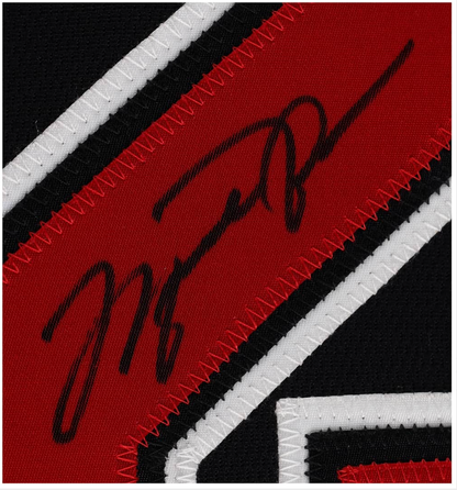 Michael Jordan Signed, Framed Chicago Bulls Dynasty Jersey Collection (3 Different) - Each #109/123, 32.75 x 42.75 - Beckett LOAs (3)